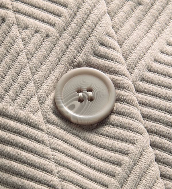 BELLUNA（ベルーナ）の「幾何柄ジャカード素材フードカーディガン（その他カーディガン）」｜詳細画像