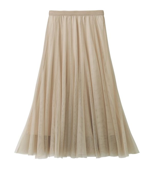 GeeRA（ジーラ）の「フレアーチュールロングスカート（ロングスカート）」｜詳細画像