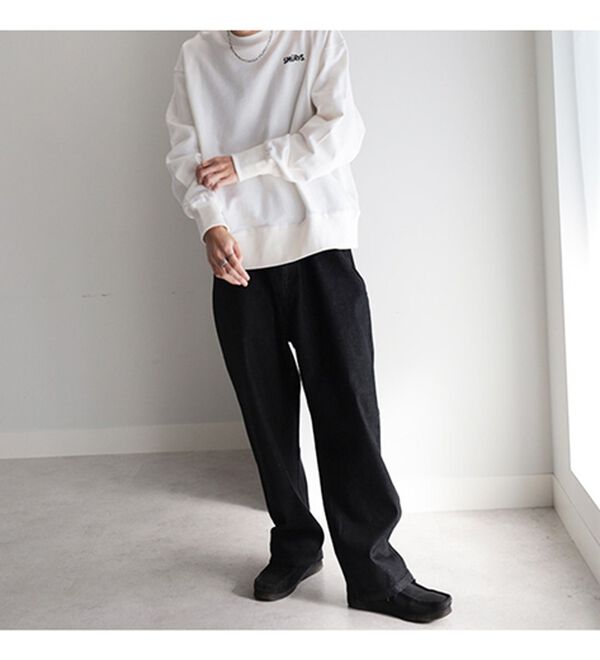 GeeRA（ジーラ）の「【スマーフ】コラボプリントスウェット（メンズカットソー）」｜詳細画像