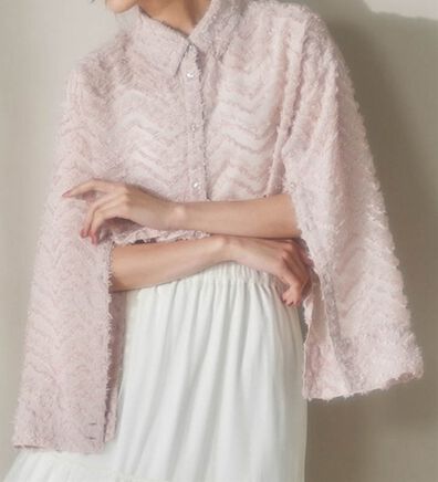 RANAN（ラナン）の「２ＷＡＹジャカード素材ブラウス（ブラウス）」