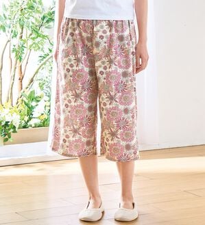 「【３色組】綿１００％下だけパジャマ七分丈（パジャマ・ルームウェア）」｜詳細画像