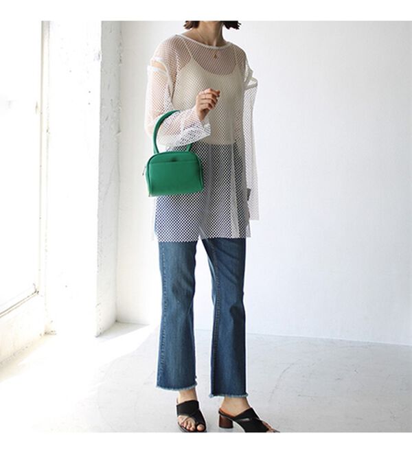 GeeRA（ジーラ）の「メッシュ素材２ＷＡＹプルオーバー（カットソー）」｜詳細画像