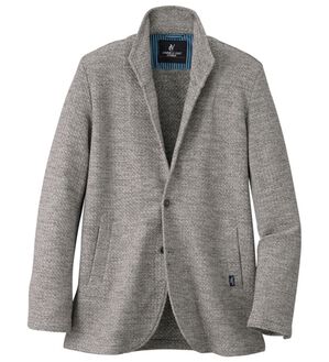 「＜コムルヴァン・オム＞男前！スタンドジャケット（メンズジャケット）」｜グレー系