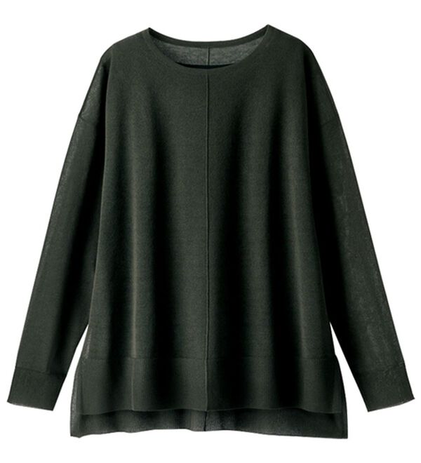 BELLUNA（ベルーナ）の「サラッと爽快！シアー素材ゆったりアンサンブル（アンサンブル）」｜詳細画像