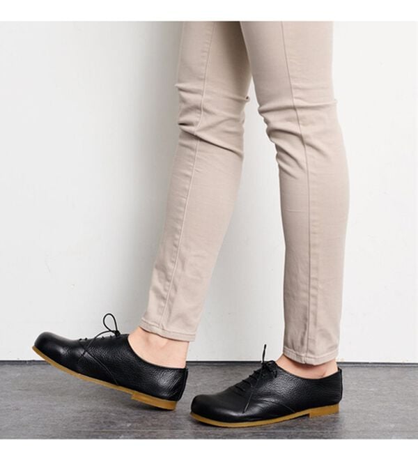 ルフラン（ルフラン）の「足指ゆったり５Ｅはだしシューズ（フラットシューズ）」｜詳細画像