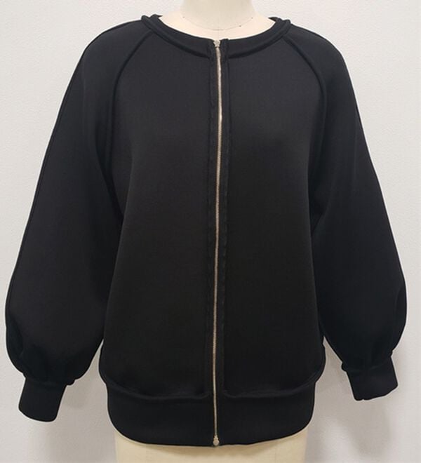 GeeRA（ジーラ）の「前後２ＷＡＹダブルジップスウェット（カットソー）」｜詳細画像