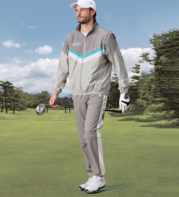 「＜クロコダイル＞オールシーズン活躍！アクティブスーツエイト（メンズルームウェア）」｜詳細画像