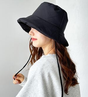 GeeRA（ジーラ）の「ダウン調バケットハット（帽子）」｜詳細画像