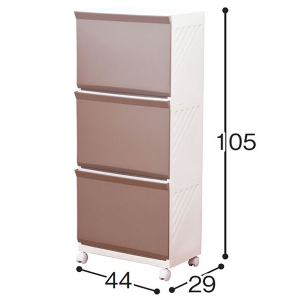 「場所を取らないランドリーバスケット（ランドリーラック・収納）」｜詳細画像