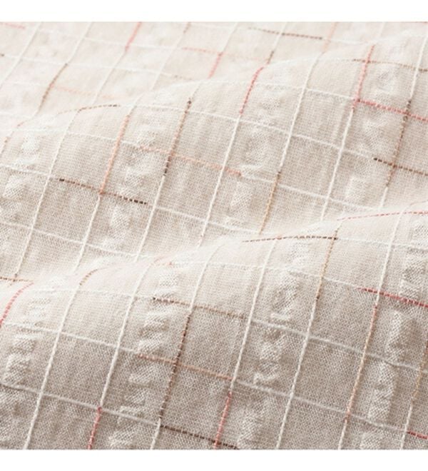 「＜ダンロップ・リファインド＞吸汗速乾絣チェックシャツ（メンズシャツ）」｜詳細画像