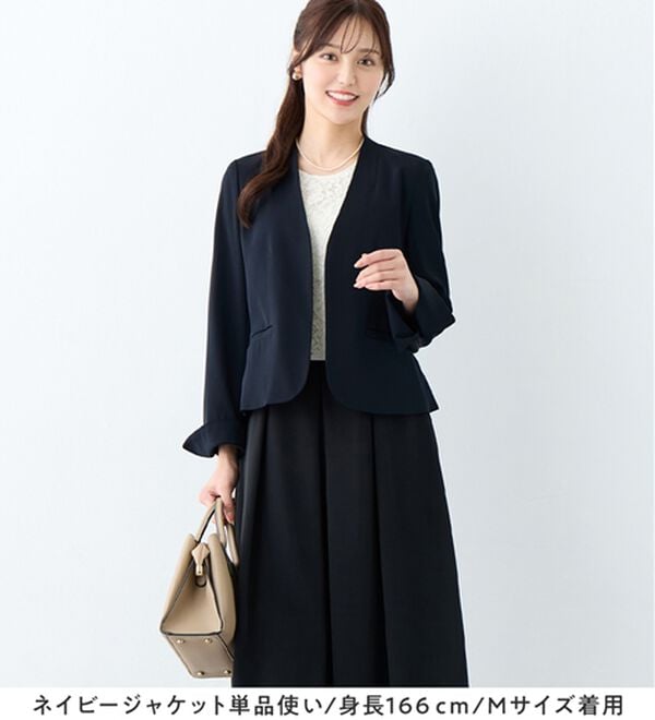 alotta（アロッタ）の「【３点セット】洗える！楽キレイセットスーツ（その他スーツ）」｜詳細画像