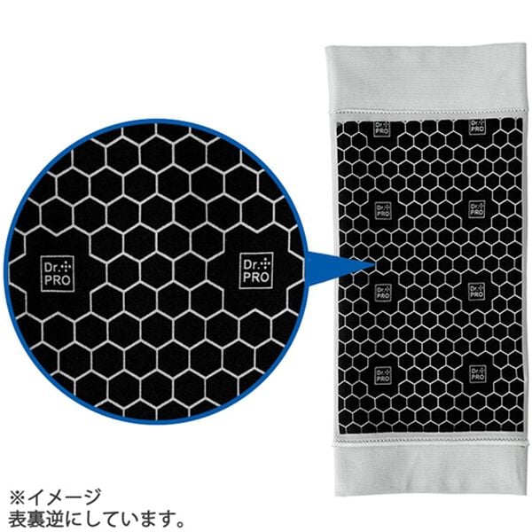 「Ｄｒ．ＰＲＯ　グラフェン　ひざサポーター２枚組（サポーター・肩腰膝ケア）」｜詳細画像