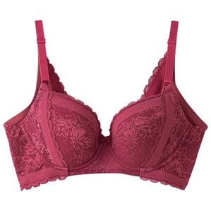 YU'NOW（ユナウ）の「スレンダーレーシーシリーズ　ブラ・ショーツ（別売）（ブラジャー）」｜ローズ