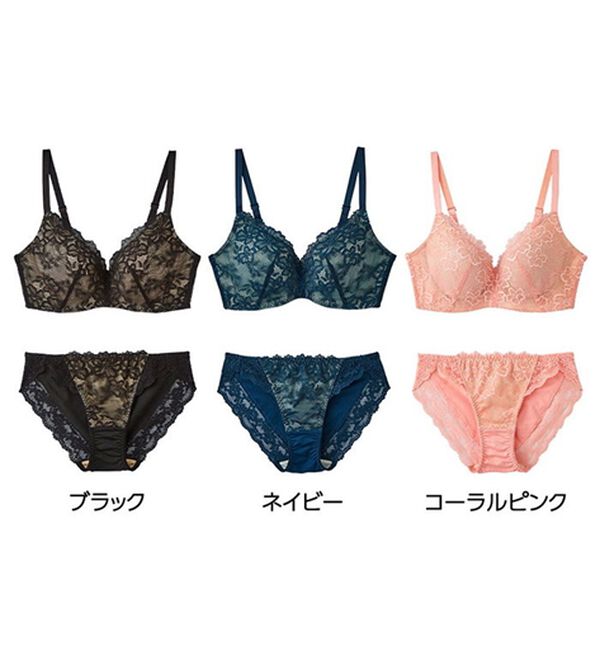 YU'NOW（ユナウ）の「スタイルアップレーシーブラ・ショーツ（別売）（ブラジャー）」｜詳細画像