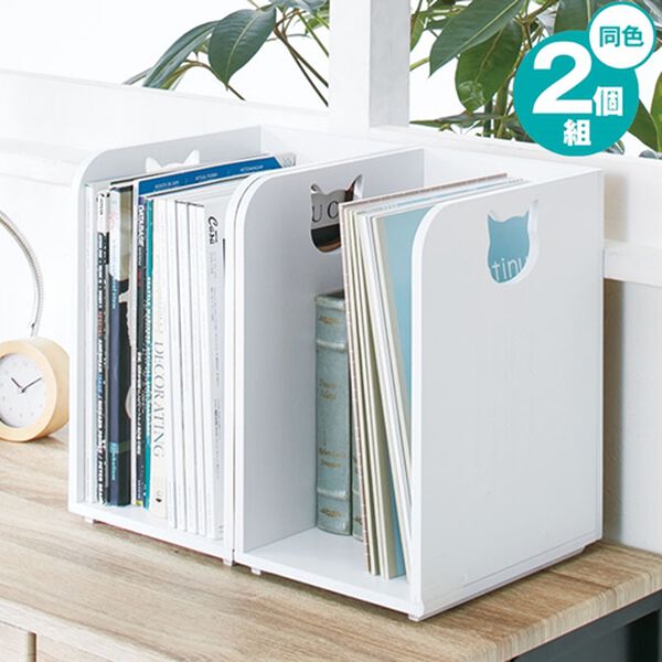 「重ねて置ける本棚ラック（ラック・棚・本棚）」｜詳細画像