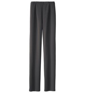 BELLUNA（ベルーナ）の「日本製静電気防止裏起毛ハイテンションパンツ（フルレングスパンツ）」｜チャコール