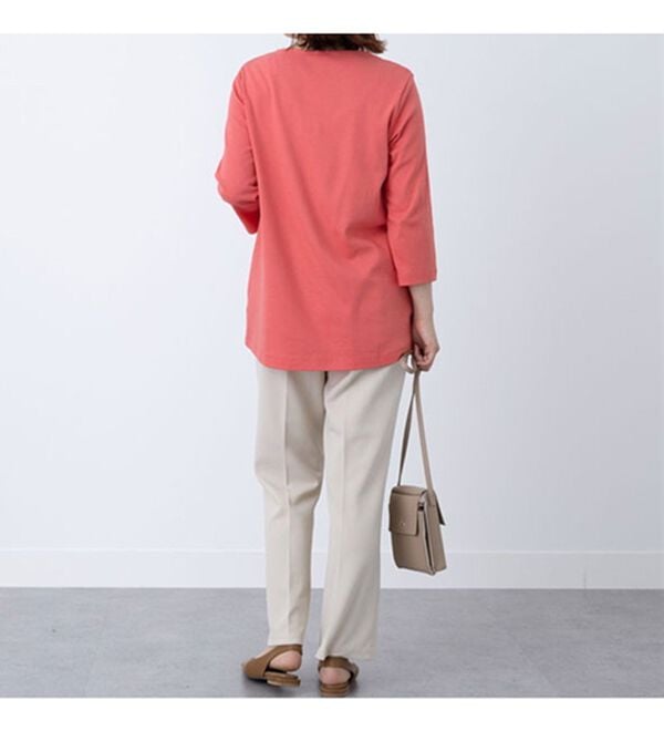 BELLUNA（ベルーナ）の「レース切替大人顔プルオーバー（カットソー）」｜詳細画像