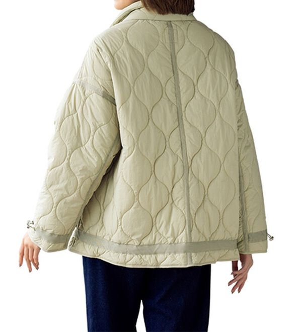 ルフラン（ルフラン）の「ライン使い中わたキルトジャケット＜カエリナ＞（ブルゾン）」｜詳細画像