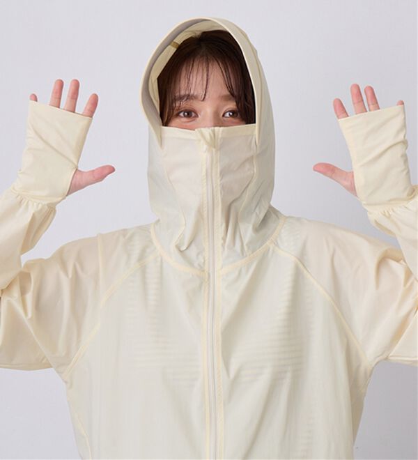 Viola e Viola（ヴィオラ エ ヴィオラ）の「＜水陸両用＞紫外線カット！万能パーカー（パーカー）」｜詳細画像