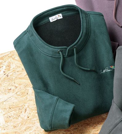 「＜アーノルド　パーマー＞パーカー風スエードトレーナー（メンズトレーナー）」