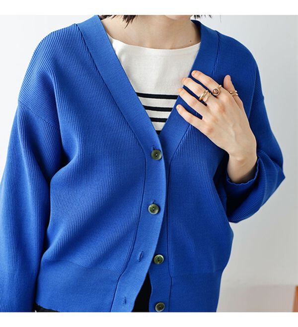 GeeRA（ジーラ）の「コクーンニットカーディガン（ニットカーディガン）」｜詳細画像