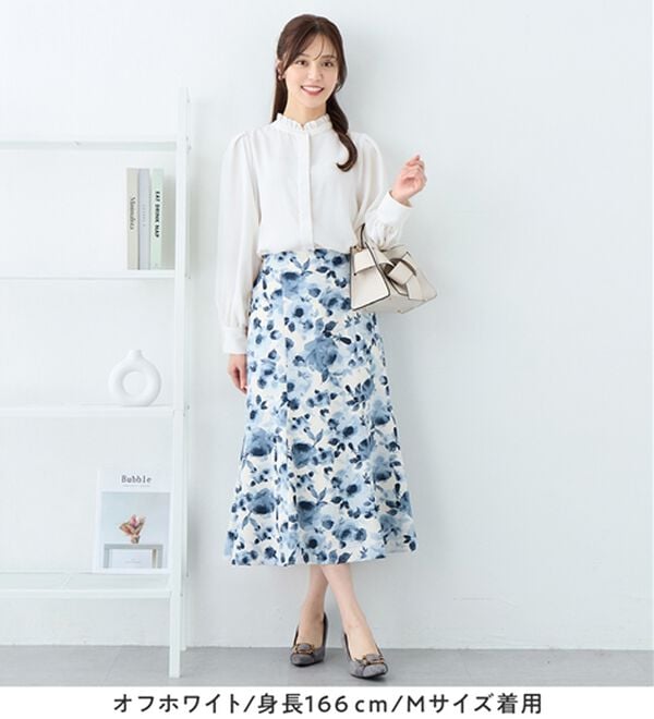 alotta（アロッタ）の「前後２ＷＡＹフリル衿ブラウス（ブラウス）」｜詳細画像