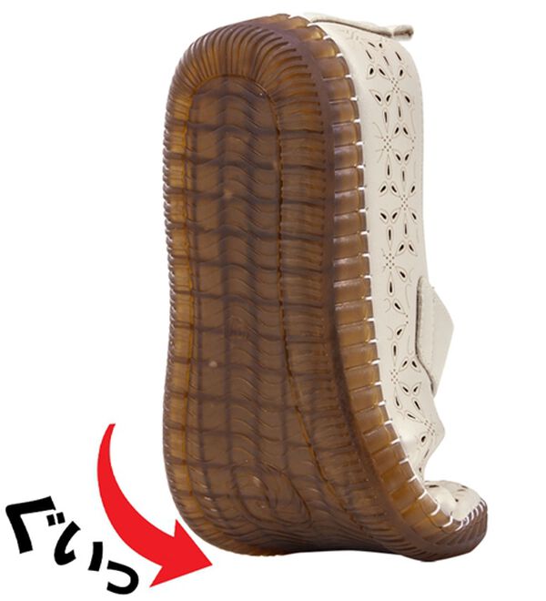 BELLUNA（ベルーナ）の「ゆったりカットワークストラップシューズ（パンプス）」｜詳細画像