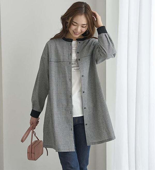 BELLUNA（ベルーナ）の「着回し３通り！綿１００％ハウスチュニック（チュニック）」｜詳細画像