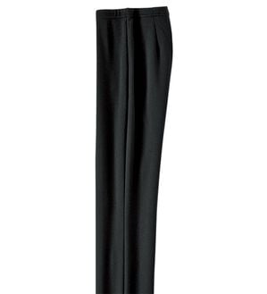 BELLUNA（ベルーナ）の「日本製裏起毛ハイテンションパンツ（フルレングスパンツ）」｜黒