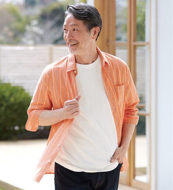 「風ごこち柔らかシャツ（メンズシャツ）」｜詳細画像