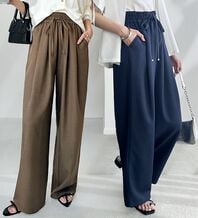 GeeRA（ジーラ）の「【体型カバー】上品なのにラクちんワイドパンツ（フルレングスパンツ）」