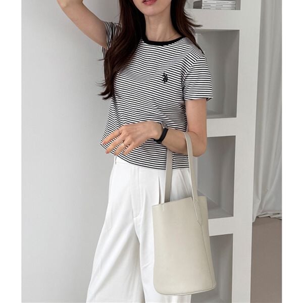 GeeRA（ジーラ）の「【ＵＳ．ＰＯＬＯ．ＡＳＳＮ】汗染み防止ミニＴシャツ（Tシャツ）」｜詳細画像