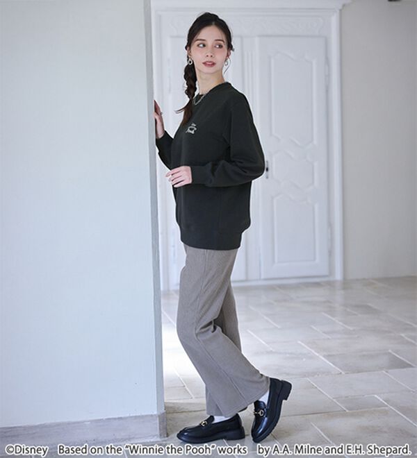 BELLUNA（ベルーナ）の「＜Ｄｉｓｎｅｙ＞【プー】バックプリント裏起毛トレーナー（トレーナー・スウェット）」｜詳細画像