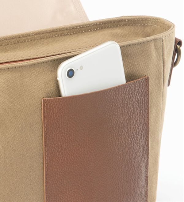 「大人に似合う国産帆布のこだわりショルダー（メンズショルダーバッグ）」｜詳細画像