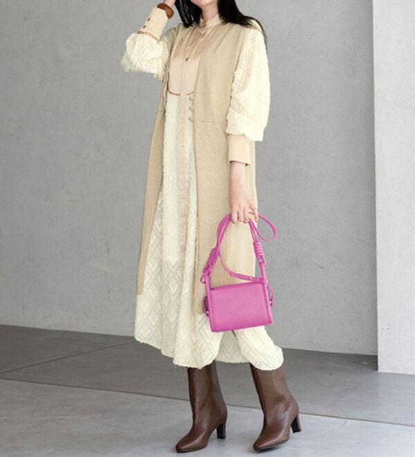 RANAN（ラナン）の「シアージャカードシャツワンピース（シャツワンピース）」｜詳細画像