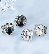 BELLUNA（ベルーナ）の「＜プレシオサ＞チェコ製クリスタルガラスイヤリング・ピアス（イヤリング・ピアス）」