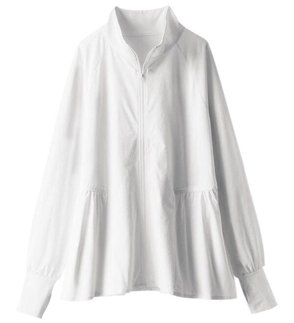 BELLUNA（ベルーナ）の「ギャザー切替ラッシュガードＵＶ対策ジャケット（パーカー）」｜詳細画像