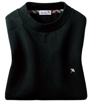 「アーノルド　パーマー　綿１００％接触冷感Ｔシャツ（メンズＴシャツ）」｜ブラック