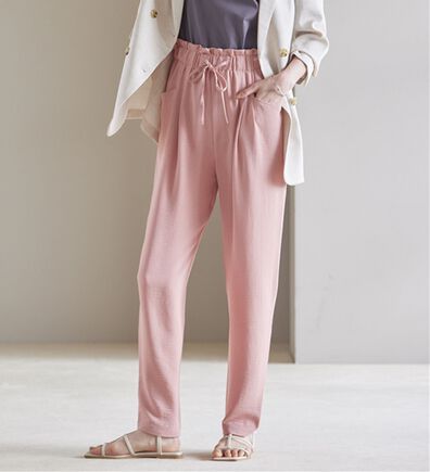 RANAN（ラナン）の「リラックスタックテーパードパンツ（フルレングスパンツ）」