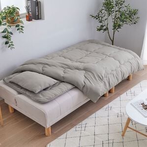 iellio（イエリオ）の「お買得コンパクト布団３点セット（その他寝具）」｜グレー