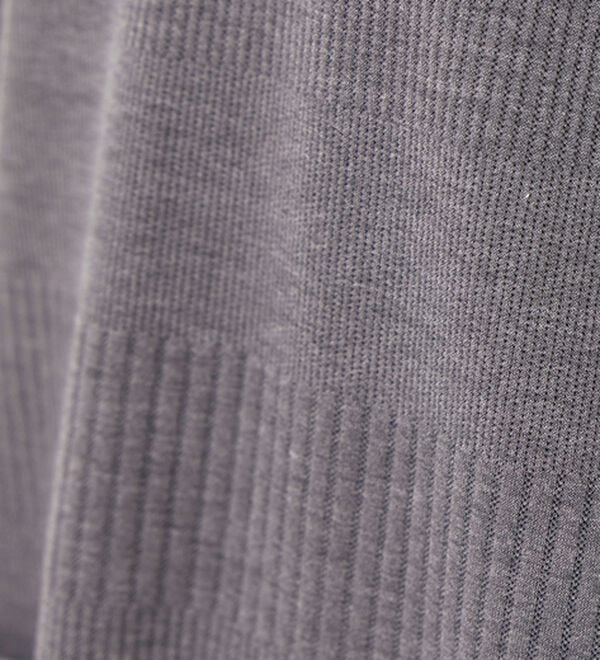 BELLUNA（ベルーナ）の「ポケット付ボーダージャカードワンピース（その他ワンピース）」｜詳細画像