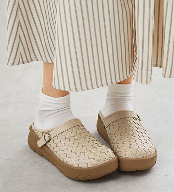 ルフラン（ルフラン）の「＜リン・クローバー＞厚底メッシュサボシューズ（スニーカー）」｜詳細画像