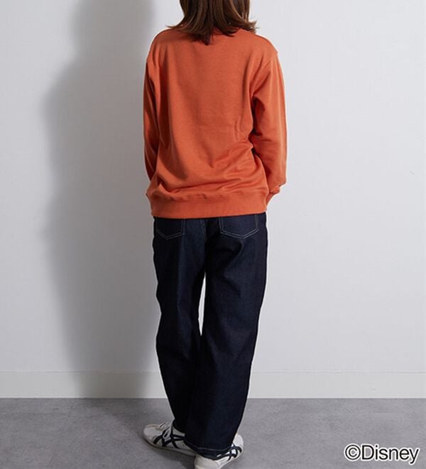 BELLUNA（ベルーナ）の「＜Ｄｉｓｎｅｙ＞【ミッキー】さがら刺しゅう裏毛トレーナー（カットソー）」｜詳細画像