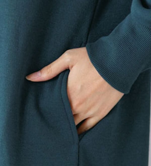 BELLUNA（ベルーナ）の「あったかキレイ！大人のこだわりワンピース（カットソーワンピース）」｜詳細画像