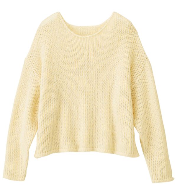 モヘアタッチローゲージシアーニット - ベルーナ【公式】