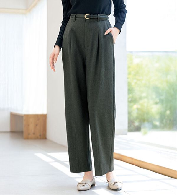 ルフラン（ルフラン）の「【３本組】カーブが決め手！裾ダーツパンツ（フルレングスパンツ）」｜詳細画像