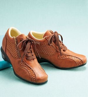 BELLUNA（ベルーナ）の「４Ｅメッシュレースアップブーティ（ブーツ）」｜詳細画像