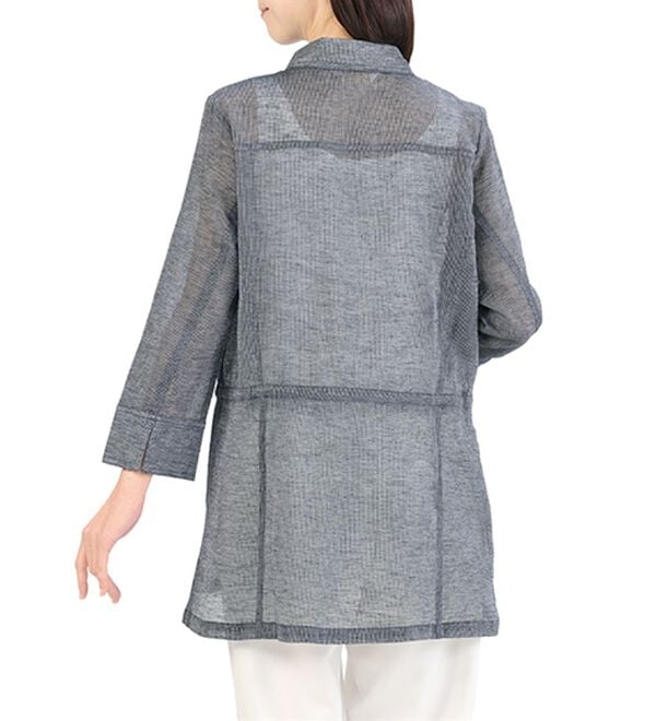 「麻混ジャケット（シャツ）」｜詳細画像