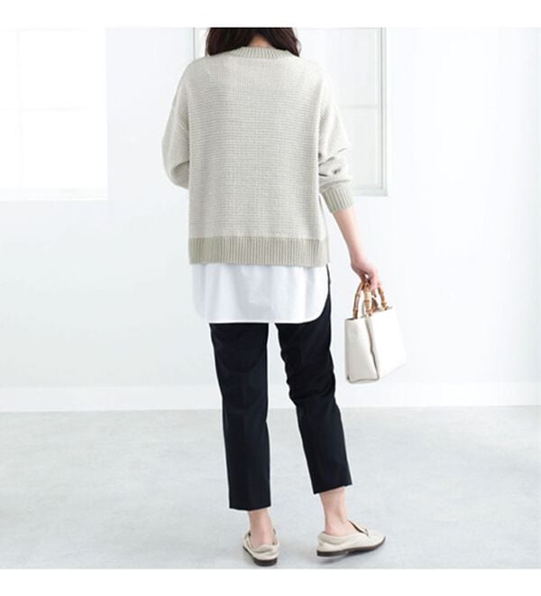 BELLUNA（ベルーナ）の「ストレッチ素材美脚テーパードパンツ（テーパードパンツ）」｜詳細画像