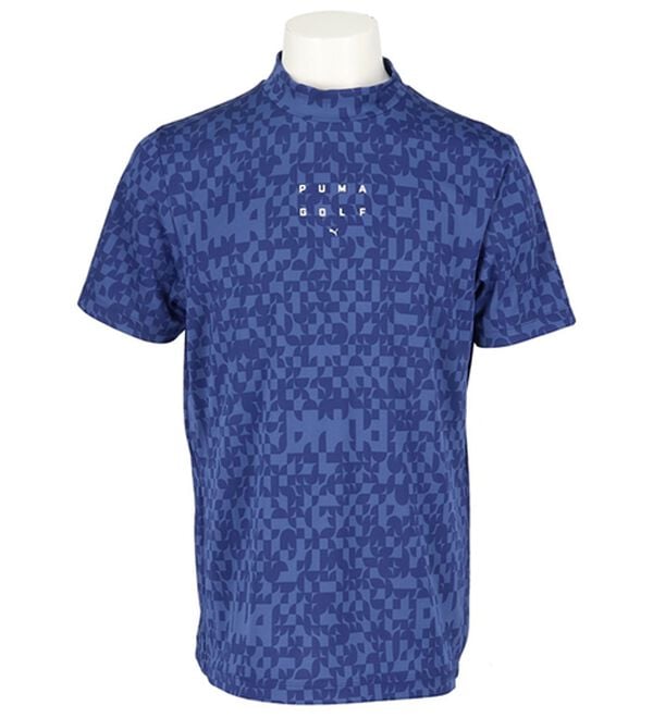「＜ｐｕｍａ＞ゴルフ　ＦＯＧ　ＧＲＡＰＨＩＣ　半袖モックネックシャツ（メンズシャツ）」｜ブルージェル